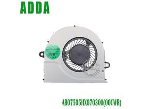 Original CPU Cooling Fan AB07505HX070300 00CMR DC5V 0.50A Original CPU Cooling Fan AB07505HX070300 00CMR DC5V 0.50A