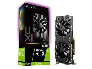 EVGA GeForce RTX 2060 XC Ultra Black Gaming, 06G-P4-2163-KR, 6GB GDDR6, Dual HDB Fans