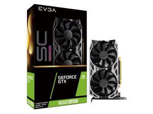 EVGA GeForce GTX 1650 Super SC Ultra Gaming, 4GB GDDR6, Dual Fan, Metal Backplate, 04G-P4-1357-KR