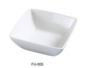 Yanco FU-005 Fuji 5.5" Square Bowl Yanco FU-005 Fuji 5.5" Square Bowl