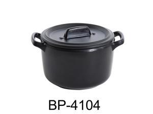 Yanco BP-4104 Black Pearl 3.5" BOWL WITH HANDLE AND LID 8 OZ, 4.5" Length with handle, 2.75" Height, Melamine, Black Color with Matting Finish, Pack of 24 Yanco BP-4104 Black Pearl 3.5" BOWL WITH HANDLE AND LID 8 OZ, 4.5" Length with handle, 2.75" Height, Melamine, Black Color with Matting Finish, Pack of 24