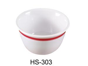 Yanco HS-303 Houston Bouillon Cup, 7 oz Capacity, Melamine, 2" Height, 4" Diameter, Pack of 48 Yanco HS-303 Houston Bouillon Cup, 7 oz Capacity, Melamine, 2" Height, 4" Diameter, Pack of 48