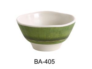 Yanco BA-405 Bamboo Style 4.5" Miso Soup Bowl, 10 OZ, Melamine, Pack of 48 Yanco BA-405 Bamboo Style 4.5" Miso Soup Bowl, 10 OZ, Melamine, Pack of 48