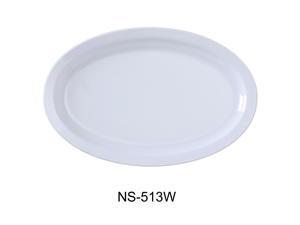 Yanco NS-513W Nessico Oval Platter with Narrow Rim