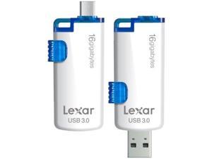 Lexar JumpDrive M20 64GB USB Flash Drive Model LJDM20-64G-700-101 Deul COMPUTER MOBILE  USB 3.0 ...