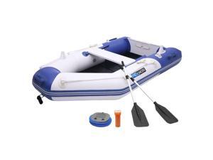 New 7.5ft Iatable Water Sports Tender Rafting Fishing Dinghy Boat Blue New 7.5ft Iatable Water Sports Tender Rafting Fishing Dinghy Boat Blue