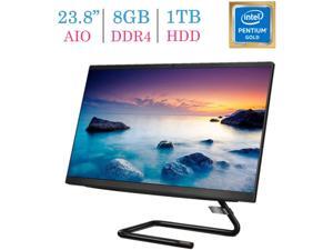Lenovo Ideacentre 23.8’’ FHD(1920x1080) All-in-One Desktop PC, Intel Pentium Gold G6400T 3.4GHz, 8GB DDR4, 1TB HDD, DVD-RW, HDMI, Bluetooth, Keyboard & Mouse, Windows 10 Home w/Mazepoly Accessories Lenovo Ideacentre 23.8’’ FHD(1920x1080) All-in-One Desktop PC, Intel Pentium Gold G6400T 3.4GHz, 8GB DDR4, 1TB HDD, DVD-RW, HDMI, Bluetooth, Keyboard & Mouse, Windows 10 Home w/Mazepoly Accessories