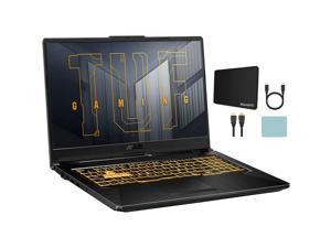 ASUS TUF Gaming 17.3" FHD(1920x1080) 144Hz IPS Display Laptop PC, 11th Gen Intel i5-11260H 2.6GHz, 12GB DDR4, 1TB SSD, NVIDIA GeForce RTX3050, Backlit Keyboard, Windows 10 Home + Mazepoly Accessories