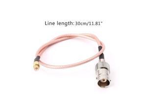 BNC Female To MCX Male RG316 Pigtail Cable 30cm RF Coaxial Cables BNC Female To MCX Male RG316 Pigtail Cable 30cm RF Coaxial Cables