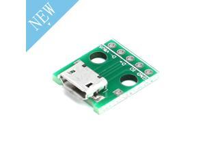 10pcs Mini Micro USB To DIP 2.54mm Adapter 5pin Female Connector Module Board Panel Female 5-Pin Pinboard B Type PCB 10pcs Mini Micro USB To DIP 2.54mm Adapter 5pin Female Connector Module Board Panel Female 5-Pin Pinboard B Type PCB