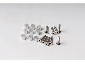 1 Set /9pcs 6x6x3mm Aluminum Spacer With 9pcs M3 Screws And Wrench As Gift For Prusa MK3 Heated Bed 6x6x3t Spacer 1 Set /9pcs 6x6x3mm Aluminum Spacer With 9pcs M3 Screws And Wrench As Gift For Prusa MK3 Heated Bed 6x6x3t Spacer