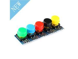 Button Board 2*12mm Big key module Light Touch Switch Black Blue Green Red Yellow Hat for Arduino 12X12MM PCB DIY Electronic
