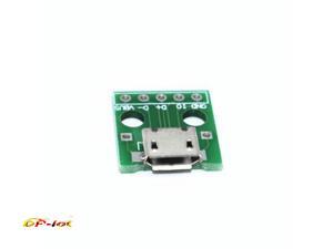 10pcs MICRO USB to DIP Adapter 5pin Female Connector B Type PCB Converter 10pcs MICRO USB to DIP Adapter 5pin Female Connector B Type PCB Converter