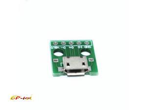 5pcs MICRO USB to DIP Adapter 5pin Female Connector B Type PCB Converter 5pcs MICRO USB to DIP Adapter 5pin Female Connector B Type PCB Converter