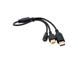 5.5*2.1mm DC Jack Female to Special USB & Rectangle Charger Male Cable for Lenovo thinkpad for yoga3-14 yoga900 700 Black 5.5*2.1mm DC Jack Female to Special USB & Rectangle Charger Male Cable for Lenovo thinkpad for yoga3-14 yoga900 700 Black