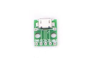 10pcs High Quality MICRO USB to DIP Adapter 5pin Female Connector B Type PCB Converter 10pcs High Quality MICRO USB to DIP Adapter 5pin Female Connector B Type PCB Converter