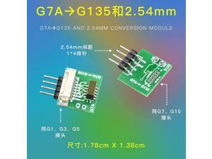 The adapter G7A to G135 and 2.54mm conversion module G7 G10 G1 G3 G5 laser PM2.5 sensor exchange PLANTOWER The adapter G7A to G135 and 2.54mm conversion module G7 G10 G1 G3 G5 laser PM2.5 sensor exchange PLANTOWER