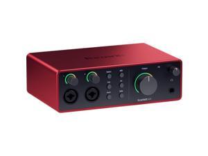 Focusrite Scarlett 4i4 USB-C Audio/MIDI Interface (4th Generation)