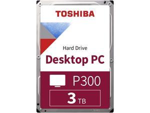 TOSHIBA P300 HDWD130UZSVA 3TB 7200 RPM 64MB Cache SATA 6.0Gb/s 3.5" Internal Hard Drive - Bulk
