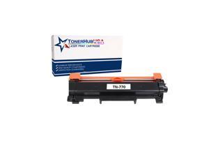 TONERHUBUSA Compatible Toner Cartridge Replacement for Brother TN770 with chip (1-Pack) TONERHUBUSA Compatible Toner Cartridge Replacement for Brother TN770 with chip (1-Pack)
