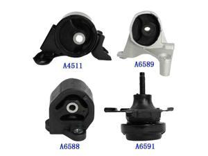 Set 4PCS Fits 2001-2005 Honda Civic 1.7L Engine Motor Trans. Mount for Manual Set 4PCS Fits 2001-2005 Honda Civic 1.7L Engine Motor Trans. Mount for Manual