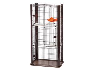 IRIS 3-Tier Cat Condo, Brown IRIS 3-Tier Cat Condo, Brown