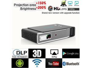 8500Lumens DLP Android 4K 3D Wifi HD 1080P Video Home Theater Projector US 8500Lumens DLP Android 4K 3D Wifi HD 1080P Video Home Theater Projector US