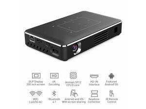 5000 Lumen DLP Android Wifi 4K HD 1080P TOUCH Projector HDMI 2G+16G HDMI USB New 5000 Lumen DLP Android Wifi 4K HD 1080P TOUCH Projector HDMI 2G+16G HDMI USB New