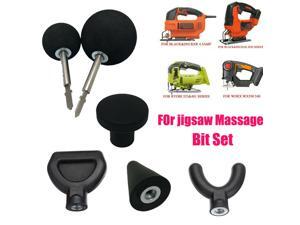 Percussion Massage 6pcs Tip & Bit For Jigsaw Massager Adapter Attachment Worx Percussion Massage 6pcs Tip & Bit For Jigsaw Massager Adapter Attachment Worx