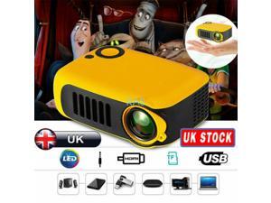 A2000 Mini Portable LED Projector Home Theater Cinema USB HDMI AV SD 1080P HD UK A2000 Mini Portable LED Projector Home Theater Cinema USB HDMI AV SD 1080P HD UK