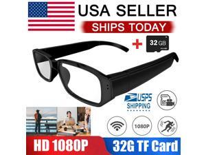 Hidden Sunglasses Spy Camera Audio Video Recorder DVRs Glasses Eyewear HD 1080P