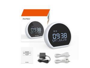 Refurbished: AKASO K2 Alarm Clock USB Multi-Mode Functional Digital Dual Alarm Clock FM Radio