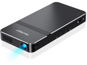 AKASO Mini Projector, Pocket-Sized DLP Portable Projector, 50 ANSI Lumens Video Projector, Support 1080P HDMI Input Built-in Rechargeable Battery Stereo Speakers and Remote Control Movie Projector AKASO Mini Projector, Pocket-Sized DLP Portable Projector, 50 ANSI Lumens Video Projector, Support 1080P HDMI Input Built-in Rechargeable Battery Stereo Speakers and Remote Control Movie Projector