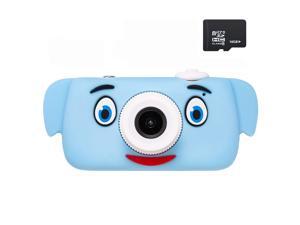 Cartoon Smart Children's Digital Camera 26 MP 4X Optical Zoom 2" IPS HD Screen 17mm Lens for School Students Boys Girls Kids Gift with 16GB TF Card Pink/Blue Elephant Cartoon Smart Children's Digital Camera 26 MP 4X Optical Zoom 2" IPS HD Screen 17mm Lens for School Students Boys Girls Kids Gift with 16GB TF Card Pink/Blue Elephant