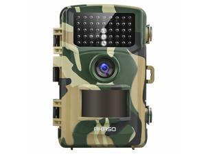 AKASO Trail Camera 14MP 1080P Night Vision Game Camera IP66 Waterproof Hunting Cam with 120°Detecting Range Motion Activated, 2.4 Inch LCD- Loop Recording AKASO Trail Camera 14MP 1080P Night Vision Game Camera IP66 Waterproof Hunting Cam with 120°Detecting Range Motion Activated, 2.4 Inch LCD- Loop Recording