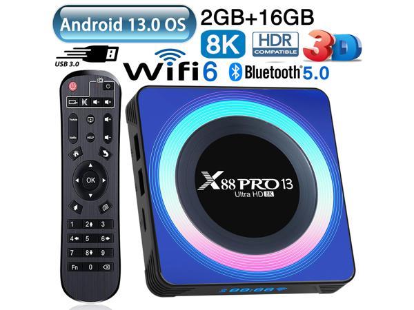  Android tv Box 10.0, H616 Quad-core 4GB RAM 128GB ROM Smart Android  Box,Support 6K,3D,2.4G/5.0GHz Dual WiFi,10/100M Ethernet,Bluetooth 5.0,HDMI  2.0,H.265 Media Player : Electronics