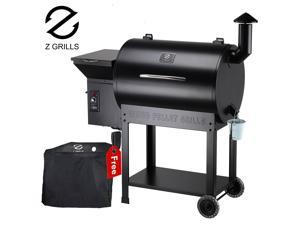 Z GRILLS ZPG-7002B Wood Pellet Grill BBQ Smoker Digital Control with Cover