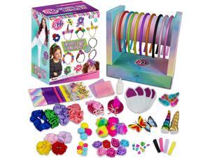 Create Your Own Headband Hair Fashion DIY Arts Craft Kit for Girls - 60+ Craft Supplies Display Drawer Storage Stand - Makes 19 Stylish Hair Accessories - Gift for Girls- Crafts Making Kits Ages 6+ Create Your Own Headband Hair Fashion DIY Arts Craft Kit for Girls - 60+ Craft Supplies Display Drawer Storage Stand - Makes 19 Stylish Hair Accessories - Gift for Girls- Crafts Making Kits Ages 6+