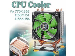 CPU Cooler Fan Cooling Radiator 3 Pin 90cm 4 Heat Pipes Cooler Cooling Fan Heatsink for Intel LGA 775/1366/1150/1151/1155/115 CPU Cooler Fan Cooling Radiator 3 Pin 90cm 4 Heat Pipes Cooler Cooling Fan Heatsink for Intel LGA 775/1366/1150/1151/1155/115