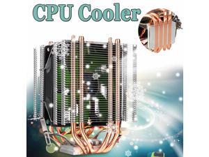 Dual Tower PC CPU Cooler 4 Heatpipes 3pin Radiator Quiet Cooling Fan Cooler for Intel LGA 775/1150/1151/1155/1156/1366 AMD Dual Tower PC CPU Cooler 4 Heatpipes 3pin Radiator Quiet Cooling Fan Cooler for Intel LGA 775/1150/1151/1155/1156/1366 AMD