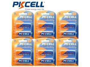PKCELL 2Packs(4Pcs) LR20 D Size 1.5V Alkaline Battery PKCELL 2Packs(4Pcs) LR20 D Size 1.5V Alkaline Battery