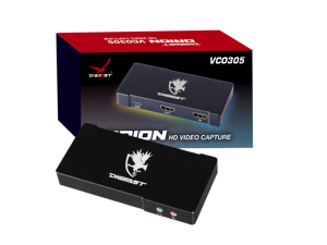 Digifast Orion, Full HD 1080p@60Hz, Plug and Play, Highly Compatible, Live Streaming and Recording Video Capture Device with Zero added Delay