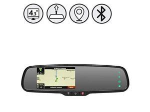 GSeries Rear View Replacement Mirror Monitor with Navigation and Bluetooth