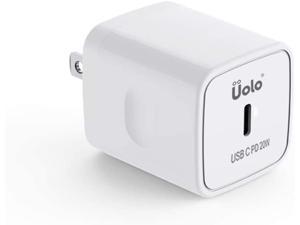 Uolo Volt 20W USBC PD30 Wall Charger For iPhone 12 Fast Charging USB Type C Charging Cube USBC Wall Charger