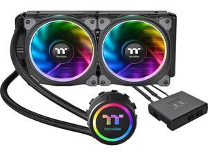 Thermaltake Floe AIO Riing RGB 240 TT Premium Edition PWM TR4 LGA2066 Ready Liquid Cooling System CL-W157-PL12SW-A Thermaltake Floe AIO Riing RGB 240 TT Premium Edition PWM TR4 LGA2066 Ready Liquid Cooling System CL-W157-PL12SW-A