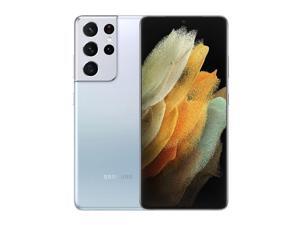 Samsung Galaxy S21 Ultra 5g G998b 256gb Gsm Dual Sim Unlocked Android Smartphone International Variant Us Compatible Lte Phantom Silver Newegg Com