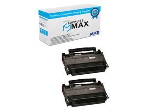 SuppliesMAX Compatible MICR Replacement for Unisys UDS-12/UDS-17 High Yield Toner Cartridge (2/PK-15000 Page Yield) (81-9900-754_2PK)