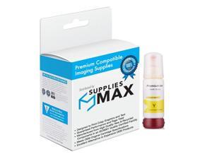 SuppliesMAX Compatible Replacement for Expression EcoTank ET-7700/ET-7750 Yellow Dye Refill Ink Bottle (5000 Page Yield) (NO. 512) (T512420-S-US)