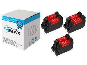 SuppliesMAX Replacement for Francotyp-Postalia PostBase 20/30/45/65/85 Fluorescent Red High Yield Postage Meter Inkjet (6/PK) (58.0052.3028.00_3PK)