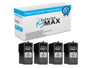 SuppliesMAX Compatible Replacement for Dell 926/V305/V305W Black Inkjet 4/PK C924T_4PK Series 9